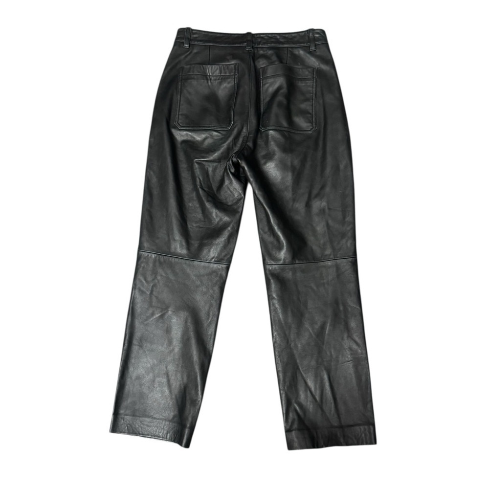Everlane The Leather Pants Black Size 4 - Picture 2 of 4